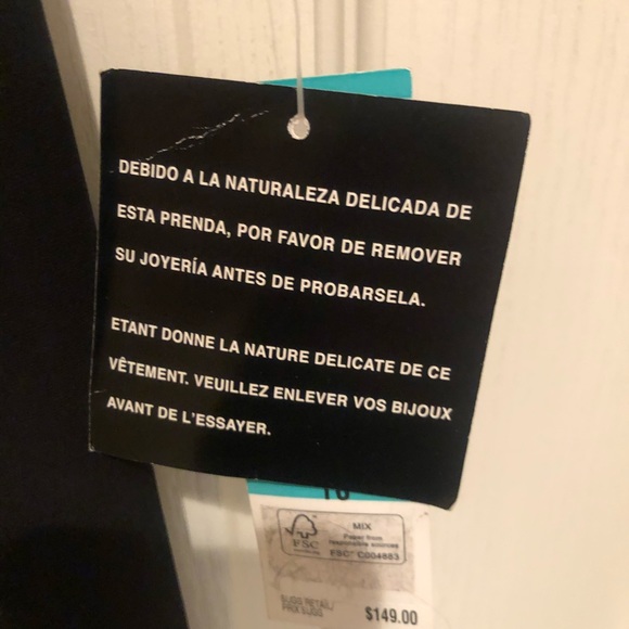 Black Cocktail Dress - Picture 5 of 8